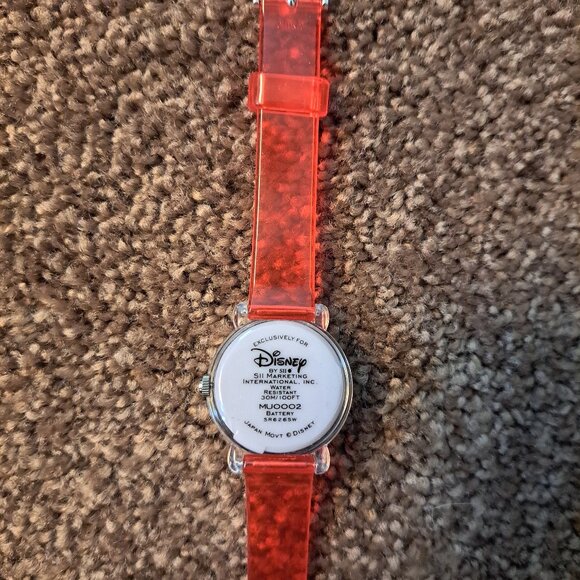 Minnie Mouse Watch And Clock Set In Suitcase Lunchbox - Picture 4 of 8